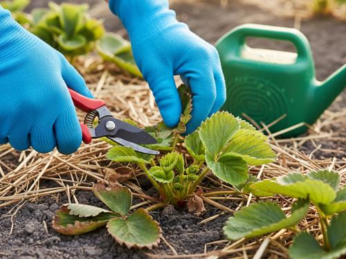 Годовой цикл ухода за клубникой: график работ для максимального урожая